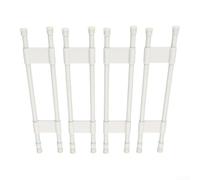 para Frigorífico para caravana 4 Pack para Frigorífico para | Ajuste 40-70cm, material ABS , evita derrames para en baches, instalación rápida, color blanco