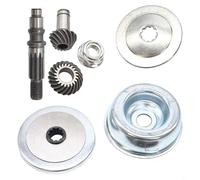 Para FS160 FS220 Caja de cambios Placa de presión Segadora Transmisión Disco de Metal Kit de Reemplazo Para FS450 FS480 Eje Dispersado Construcción de Metal Robusto Mejorado Energía Eficiente