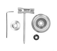 Para FS55 para FS55R para FS56RC para FS70R para FS80 Kit de accesorios adaptador con tuerca de arandela de empuje de tabla de montar en forma de L y llave en forma de T