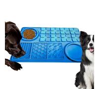 para fugas, alfombrilla para perros - Slow Feeder Eating - Alfombrilla de silicona antideslizante para lamer y comer alimentos, agua, mantequilla, golosinas, yogur