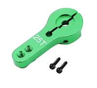 Para Futaba Para Savox Para Xcore HL Para HSP HD Power E9001 Para AXIAL Para SCX10 Para WPL C24 C34 Para MN D90 D91 MN99 25T M3 Brazo Servo RC Metal Bocina RC Recambios(Green)