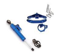 Para FZ1 Para FAZER 2006-2015 Amortiguador Estabilizador De Motocicleta Conjunto Soporte Montaje Dirección Estabilizador(Blue)