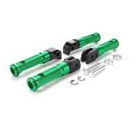 Para FZ6 600 FZ6N FZ6S FZ1 1000 N/S FZ8 800 N/S 2004-2015 Reposapiés Para Conductor De Motocicleta Estriberas Delanteras Y Traseras Accesorios