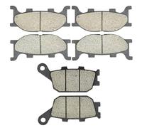 Para FZ6 FZ 6 Fazer 600 Pinza De 2 Pistones 04-07 XJ6 XJ SNF Diversion 13-15 Accesorios Motocicleta Pastillas Freno Delanteras Y Traseras Pieza Frenado(Parte delantera y trasera)