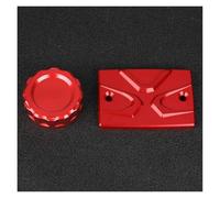 Para FZ6 FZ6N FZ6S R FZ8 FZ1 TDM 900 XT1200Z XJR FJR 1300 Tapa Depósito Líquido Freno Trasero Motocicleta Copa Aceite Tapa tanque combustible motocicleta(1 juego rojo)