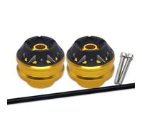Para FZ6N Para FZ6 2004 2005 2006 2007 2008 2009 2010 2011 2012 2013 2014 2015 Protector De Tapa Deslizante Horquilla De Eje De Rueda Delantera Trasera Motocicleta Moto Eje Slider Protección(Yellow,Fr