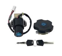 para FZR250 FZR600 FZR40 1987-1993 Juego De Llave con Cerradura para Interruptor Encendido Tapa Combustible Y Tapón Gasolina Interruptor Ignición Moto