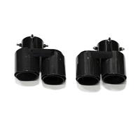 Para G05 X5 G06 X6 G07 X7 2019+ Quad Fibra De Carbono Punta De Escape Silenciador Punta Sistema De Tubo De Escape Sin Boquilla De Soldadura(Carbon Fiber A)