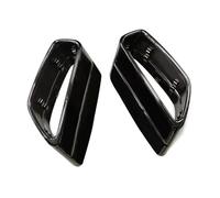 Para G30 G31 528 530 525 2018-2021 1 Par Embellecedor De Tubo De Escape Trasero De Acero Inoxidable Para Coche Marco De Garganta De Cola(Black)