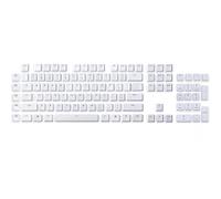 para G915 Conjunto Completo de 109 teclados para reemplazar para Logitech G915/G913/G815/G813 TKL RGB Juego Teclado mecánico Conjunto Completo de tecladores (Blanco)