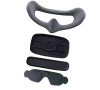 Para gafas protectoras 3 cubiertas protectoras esponja almohadilla de espuma para el polvo almohadillas de espuma lentes de espuma cubierta protectora cara reemplazo transpirable almohadilla facial