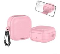 Para Galaxy para Buds 4 Pro Case Hard ABS Secure Lock for for for (Rosa)