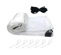 para Gallinero - Recinto Transparente para Aves De Corral De 120x200x0,5 Cm con Cordones | Envoltura Aislante De Invierno para Gallinero, Jardín Al Aire Libre, Patio Trasero, Porche, Pequeña Gran