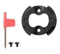 Para Garmin Edge 540 840 1050 Adaptador de montaje de computadora de bicicleta diseñado Insertar solución de montaje de base fija de aluminio para unidades compatibles (1050)