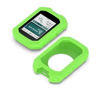 para Garmin Edge MTB Funda Protectora Portátil de Silicona, a Prueba de Golpes y Arañazos, Protección Completa, Ligera y Suave, a Prueba de Polvo (Verde Fluorescente)