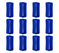 para Garmin Vivofit 4 / Vivofit 3 Retenedor de correa para reloj 16mm Reloj de Silicona Correa Retenedor Lazo 12 Unidades Hebilla de Caucho de anillo para Garmin Vivofit 4/3, Azul