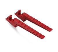Para GasGas EC250 EC300 EC250F EC350F 2021 2022 2023 2024 Extensiones De Clavijas Pie Pasajero Motocicleta Estriberas Extendidas Estriberas(ROJO)