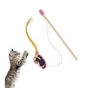 para Gato con Plumas - Diseño de para Gatito, Divertida que Combate el Aburrimiento,Juguetes Interactivos para Gatos | Juego de Interior, Estimulación contra el Aburrimiento, Entretenimiento y Ejercic