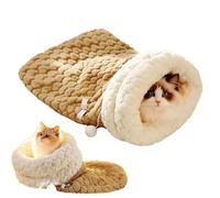para gatos Cama Suave Cerrada Mascotas Pequeñas | Casa de Descanso de Peluche de Invierno de Mascotas Suave de invierno, junto a cama, dormitorio, salón, balcón
