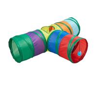 para Gatos, Forma de T de 3 vías con Ojal - en T para Gato Juguete de Tubo, para enriquecimiento de estimulación Mental Entrenamiento de Animales de compañía Interior Aburrido