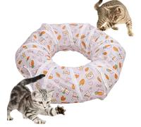 para Gatos para Tigre doméstico, Juguete Interactivo Plegable para Gatos, Tubo Flexible para Jugar - para Navidad, Halloween, de cumpleaños