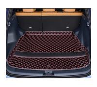 para Geely para Galaxy para Starship 7 para EM-i 2025 Alfombrilla Maletero Coche Revestimiento Carga Suelo Cuero Alfombra Bandeja Esteras Alfombrilla Maletero(Black Red Mat,Lower)