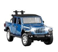 para Gladiator 2020 1 32 Modelo Camioneta Aleación Luz De Sonido Vehículo De Juguete Todoterreno Regalo De Colección(Azul)