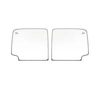 Para GMC Para Sierra 2500 HD 2015-2017 Espejo Lateral Superior Cristal Retrovisor Puerta Reemplazo Automático Espejo con intermitente(A pair)