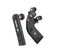 Para GMC Savana 1500 1996-2014 - Soporte de rodillo para puerta corredera superior inferior derecha, color negro, OEM: 924-144 924-143 15837340