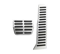 Para Golf 5 6 MK5 MK6 Para Scirocco CC Para Passat B6 B7 Para Shara Para Tiguan Kit De Almohadillas De Pedales Freno Coche Cubre Pedales Reposapiés(AT 2pcs)