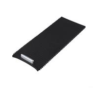 Para Golf 6 MK6 2006 2014 consola central portavasos cubierta con persiana enrollable, OEM 5KD83253182V, 5KD83253195T, 5KD832531, protege el área de bebida (negro)