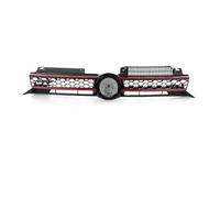 Para Golf 6 MK6 Rejilla Central Parachoques Delantero Coche | Parrilla Del Radiador 2009-2013 Racing Grills Rejilla Superior Malla Panal Ajuste Perfecto