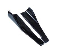 para Golf 7 Car Bumper Strip Lip Spoiler Difusor Splitter Scratch Protector Winglets Side Faldón Extensión Universal Falda Lateral Coche Extensión Faldón(Carbon Fiber 2)