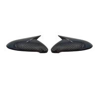 Para Golf 7 MK7 .5 Para GTI R Para GTE Para GTD 2014-2019 Tapas De Cubierta Espejo Retrovisor Lateral Ala Puerta Carcasa Retrovisor Lateral Coche(Carbon fiber pattern)
