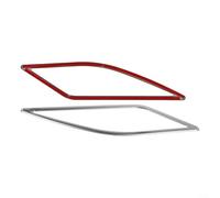 Para Golf 7 MK7 7 5 2013 2019 Car Front Pillar Speaker Trim 2 unids cubiertas de acero inoxidable