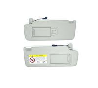 para Golf 7 MK7 GTI Superb3 5GG 857 551 5GG 857 552 5G0 857 551/552 Espejo Cosmético Parasol con Tablero De Sombreado Gris Viseras Interiores(1PC Gray Right)