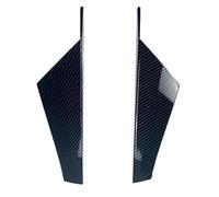 Para Golf 8 Para Mk8 Mk Viii 2020 2021 2022 Alerón Lateral Divisor Ventana Trasera De Coche Cubierta Adhesiva Embellecedor Alerón Trasero Coche(Carbon Look)