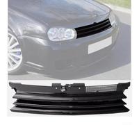 Para Golf MK4 Rejilla frontal Inserto superior para Golf 4 R32 para GTI 1997-2004, ABS Black Hood Grill Pieza de repuesto OE 1J0853655G, protección de flujo de aire de ajuste directo