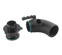 Para Golf Mk7 Gti Ea888 Gen3 Turbo Entrada Salida Actualización Tubos Silenciador Eliminar Tubo De Manguera Tubería Inducción(2 pcs)