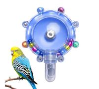 para golosinas para pájaros - Forrajeo de 3,93 Pulgadas | Rueda de ABS - Giratorio para Masticar, Parque Infantil, Hamaca, diseño de estimulación Mental, de Entre