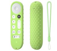 para Google Mando a Distancia de Silicona Fundas Cubiertas Protectoras para Google TV Streamer 4K TV 2024 para Google GY3LE Mando a Distancia (Verde Luminoso)