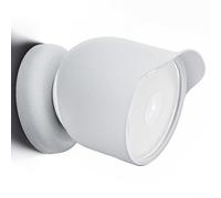 Para Google-Nest Cam (batería) Funda de silicona - Interior/exterior, Cubierta protectora impermeable a prueba de polvo para cámara de seguridad (blanco)
