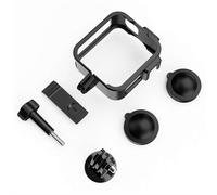 Para GoPro MAX2 marco de expansión de jaula de conejo, carcasa protectora de marco, accesorios de montaje, expansión de jaula de conejo, lente de carcasa protectora panorámica, cámara deportiva