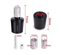 Para GP800 Para Fuoco Para Nexus 500 Para Runner 50 125 200 Empuñaduras Manillar Motocicleta Accesorio Tapa Mango Extremo Manillar Grips Cap(Color1)