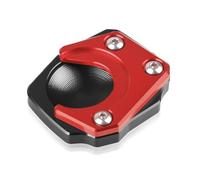 para GPR150 para GPR125 para GPR 150 125 Accesorios Soporte Lateral para Motocicleta Soporte Ampliador Placa De Ampliación Base De Almohadilla Soporte Lateral Pie(Red)