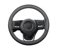 para Gran para Muro para Poder para Rey para Kong 2022 2023 2024 2025 Funda para Volante Coche Poliuretano, Accesorio Interior para Automóvil.(Black Line)