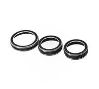 Para Grand Cherokee 2014-2021 Aire Acondicionado Volumen Botón Radio Perilla Cubierta Anillo Interruptor Radio Perilla aire acondicionado