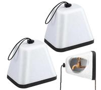 para grifo exterior, 2 unidades reutilizables impermeables - Doble capa impermeable y anticongelante cubierta exterior - para riego, camping, granja, jardín, patio, césped, áreas