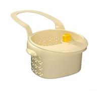 para grifo para Escurridor Frutas y Verduras para grifo para(Cream) | Material PP , colgante, filtro desmontable, malla para fina, o crema