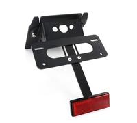 para Grom MSX125 2017 2018 2019 2020 Soporte De Matrícula Motocicleta Guardabarros Limpio Trasero Eliminador Aluminio Negro